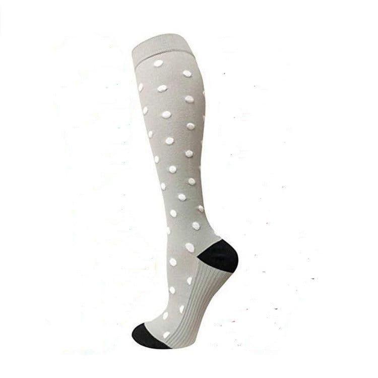image-Jacquard Compression Socks, Running Basketball Sports Socks