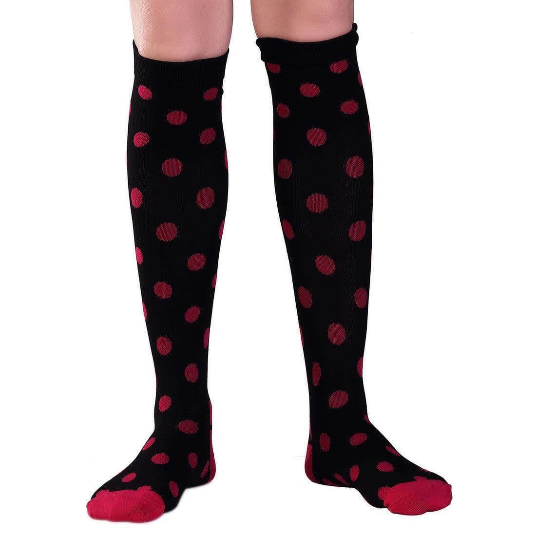 image-Jacquard Compression Socks, Running Basketball Sports Socks