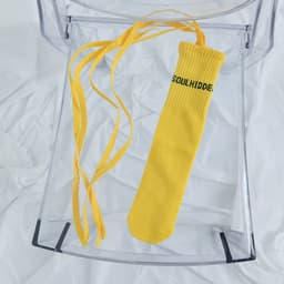 image-Cross Tie Socks Female Ins Eye-catching Tide Socks Calf Socks Medium Tube Socks