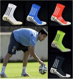 image-New Silicone Suction Cup Football Match Training Socks