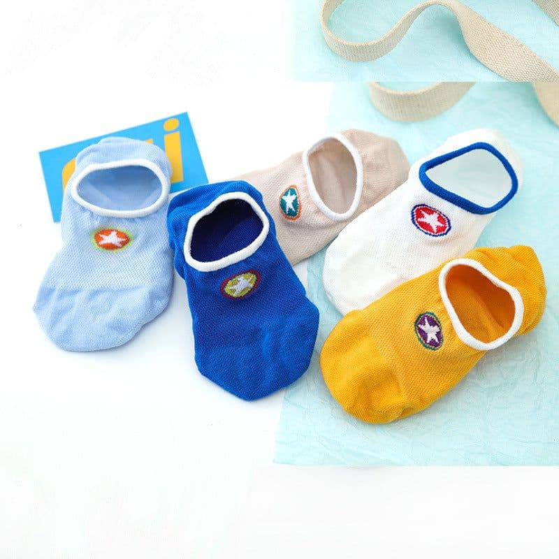 image-Shallow Mouth Silicone Casual Cartoon Boat Socks Socks