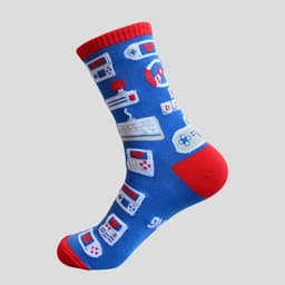 image-Letter Jacquard Mid-tube Cotton Casual Socks