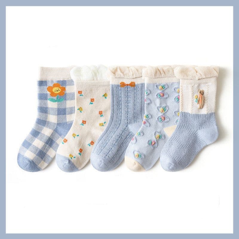 image-Cartoon Animal Children Cotton Socks