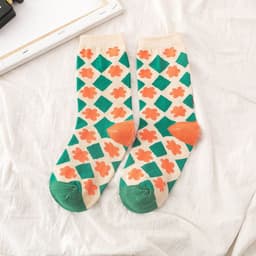 image-Socks Female Mid-tube Ins Four Seasons Moroccan Wild Socks Tide Socks Street Socks