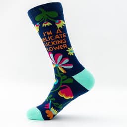 image-Fashion Color Matching Men's Mid-tube Socks