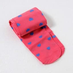 image-Love Polka Dot Candy Color Velvet Pantyhose