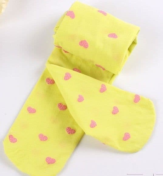 image-Love Polka Dot Candy Color Velvet Pantyhose