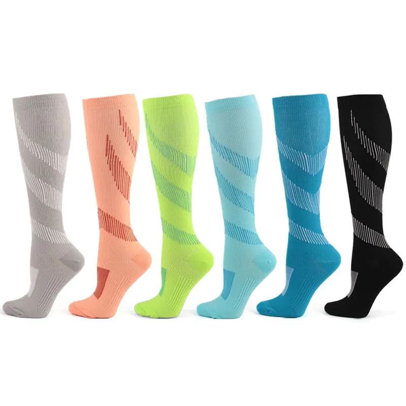image-Compression Men's And Women's Sports Long Socks