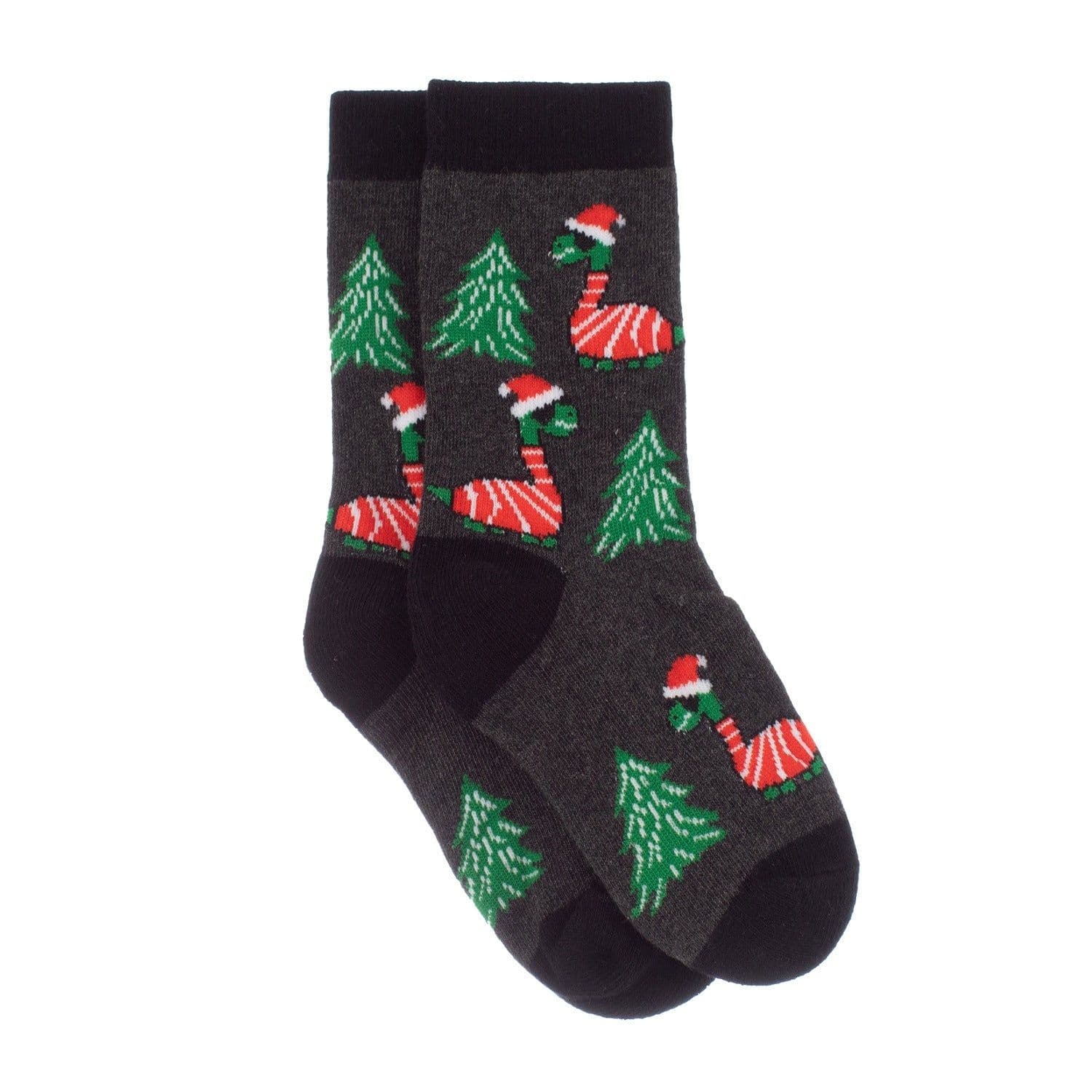image-Mother Baby Parent-child Christmas Jacquard Short Stockings