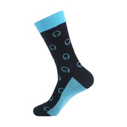 image-Long Tube Sports Cotton Printed Men's Socks