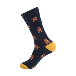 image-Long Tube Sports Cotton Printed Men's Socks