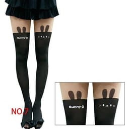 image-Harajuku Fake High Tube Cute Cat Pantyhose
