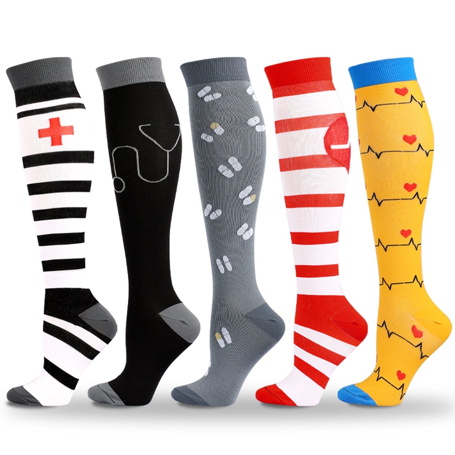 image-Medical Pressure Compression Stockings For Men And Women
