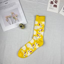 image-Girls Cartoon Socks In Long Tube Trendy Socks