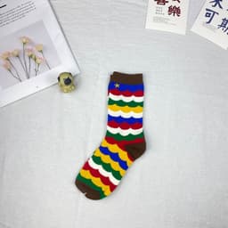 image-Girls Cartoon Socks In Long Tube Trendy Socks