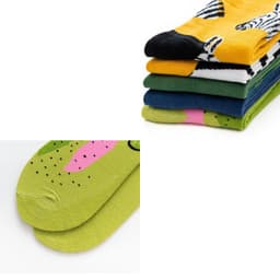 image-Girls Cartoon Socks In Long Tube Trendy Socks