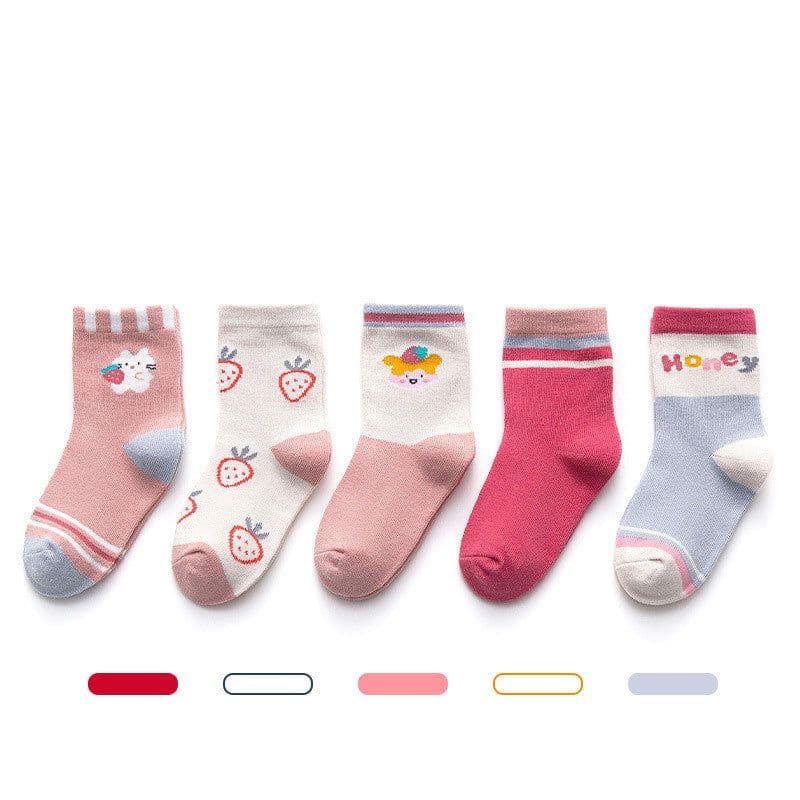 image-Boys And Girls Tube Socks Girl Princess Socks