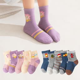 image-CUHK Children's Socks Cute Cartoon Cotton Socks Student Socks