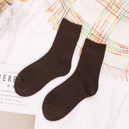 image-Towel Socks Winter Men's Thickened Plus Velvet Cotton Socks