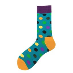 image-Color Large Version Polka Dot Men's Trendy Socks In Tube Socks