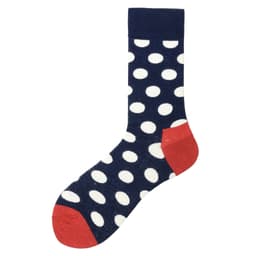 image-Color Large Version Polka Dot Men's Trendy Socks In Tube Socks
