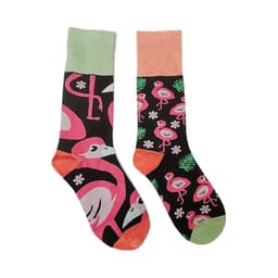 image-Cartoon Asymmetric Cotton Long Tube Socks Fashion
