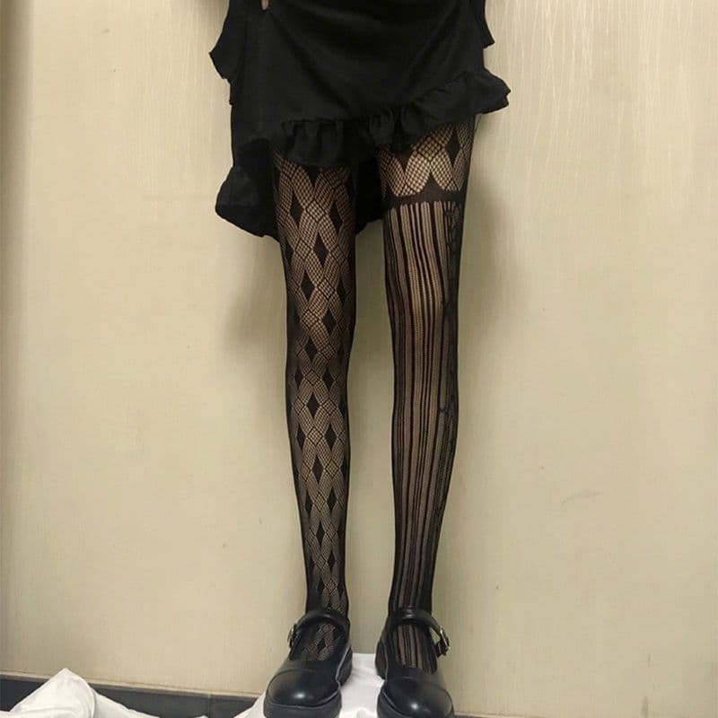 image-All-match Retro Girl Bottoming Stockings
