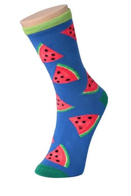 image-Fashion Men's Cartoon Print Cotton Socks