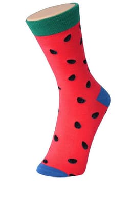 image-Fashion Men's Cartoon Print Cotton Socks
