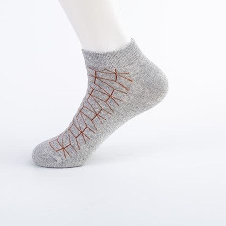 image-Men's Socks Trend New Geometric Series Boat Socks