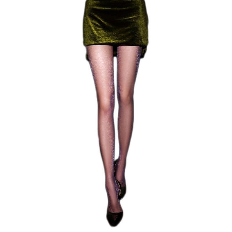 image-Sexy Women's Ultra-thin Pearl Shimmering Pantyhose