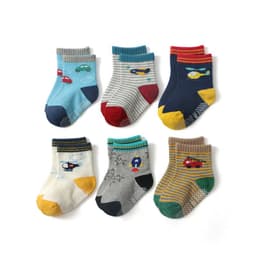 image-Children's Cartoon Jacquard Non-slip Breathable Socks