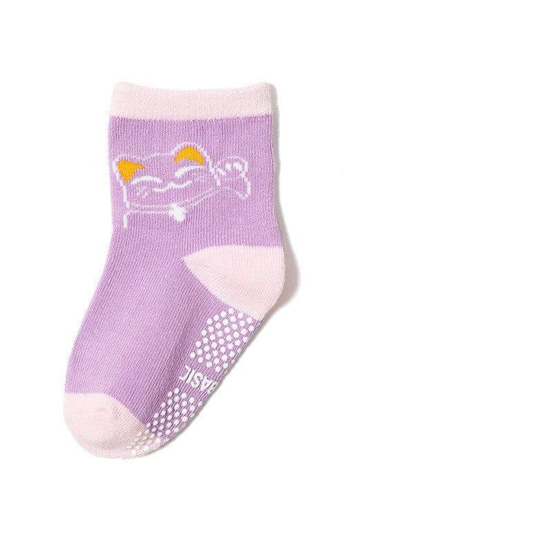 image-New Products Non-slip Floor Socks Girls Socks