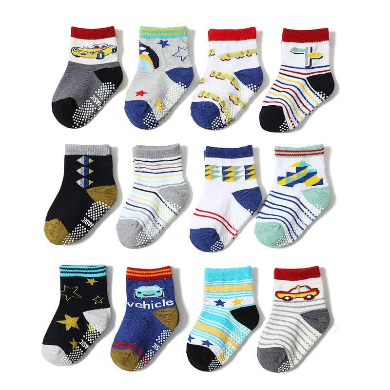 image-Anti-slip Indoor Dispensing Floor Socks Girls Socks