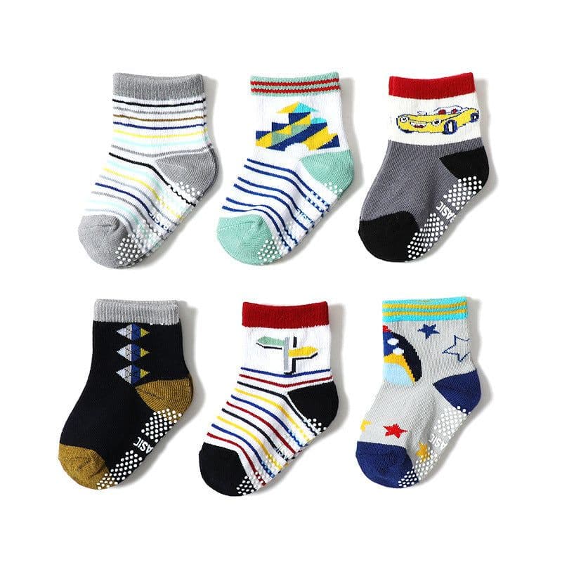 image-Anti-slip Indoor Dispensing Floor Socks Girls Socks