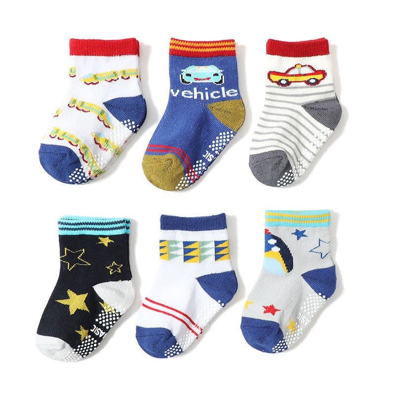 image-Anti-slip Indoor Dispensing Floor Socks Girls Socks