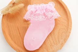 image-Lace Princess Girls Socks Spring Autumn Baby Socks