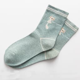 image-Women's Thick Socks Cartoon Cute Ladies Cotton Socks