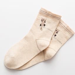 image-Women's Thick Socks Cartoon Cute Ladies Cotton Socks