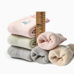 image-Baby Thickened Fleece Warm Loose Towel Socks