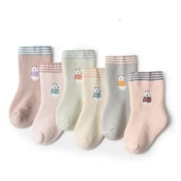 image-Baby Thickened Fleece Warm Loose Towel Socks