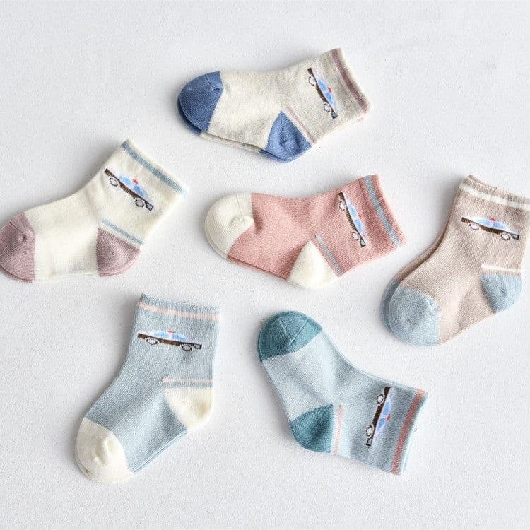 image-Children's Tube Socks Boy Baby Warm Cartoon