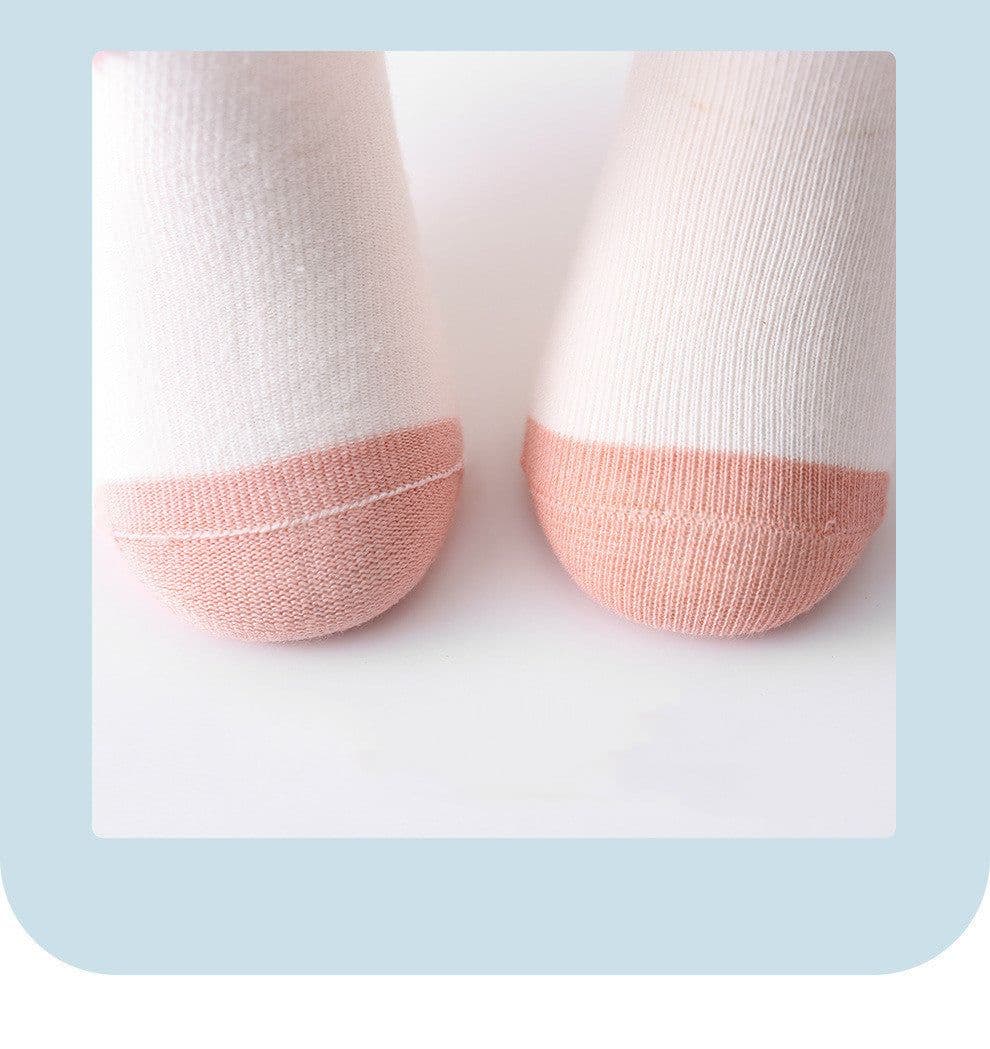 image-Cartoon Short Tube Baby Socks Boneless Newborn Socks