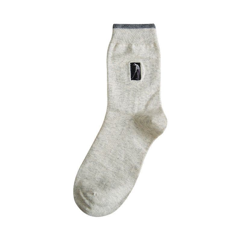image-Men's Deodorant Sweat-absorbing Formal Stockings
