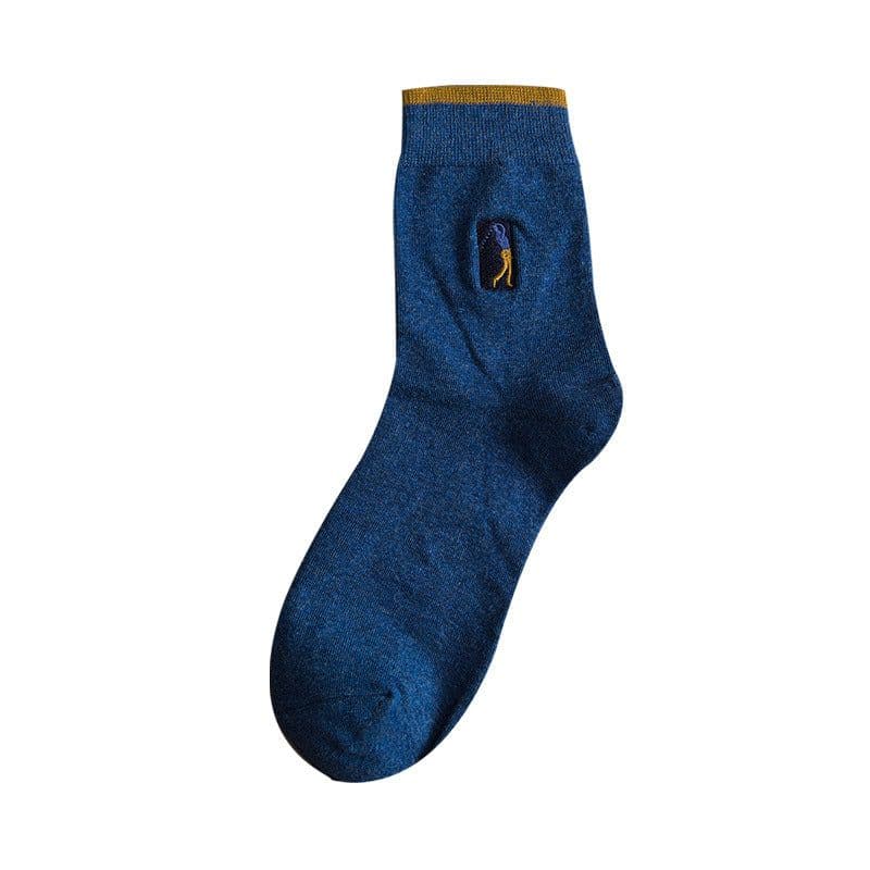 image-Men's Deodorant Sweat-absorbing Formal Stockings