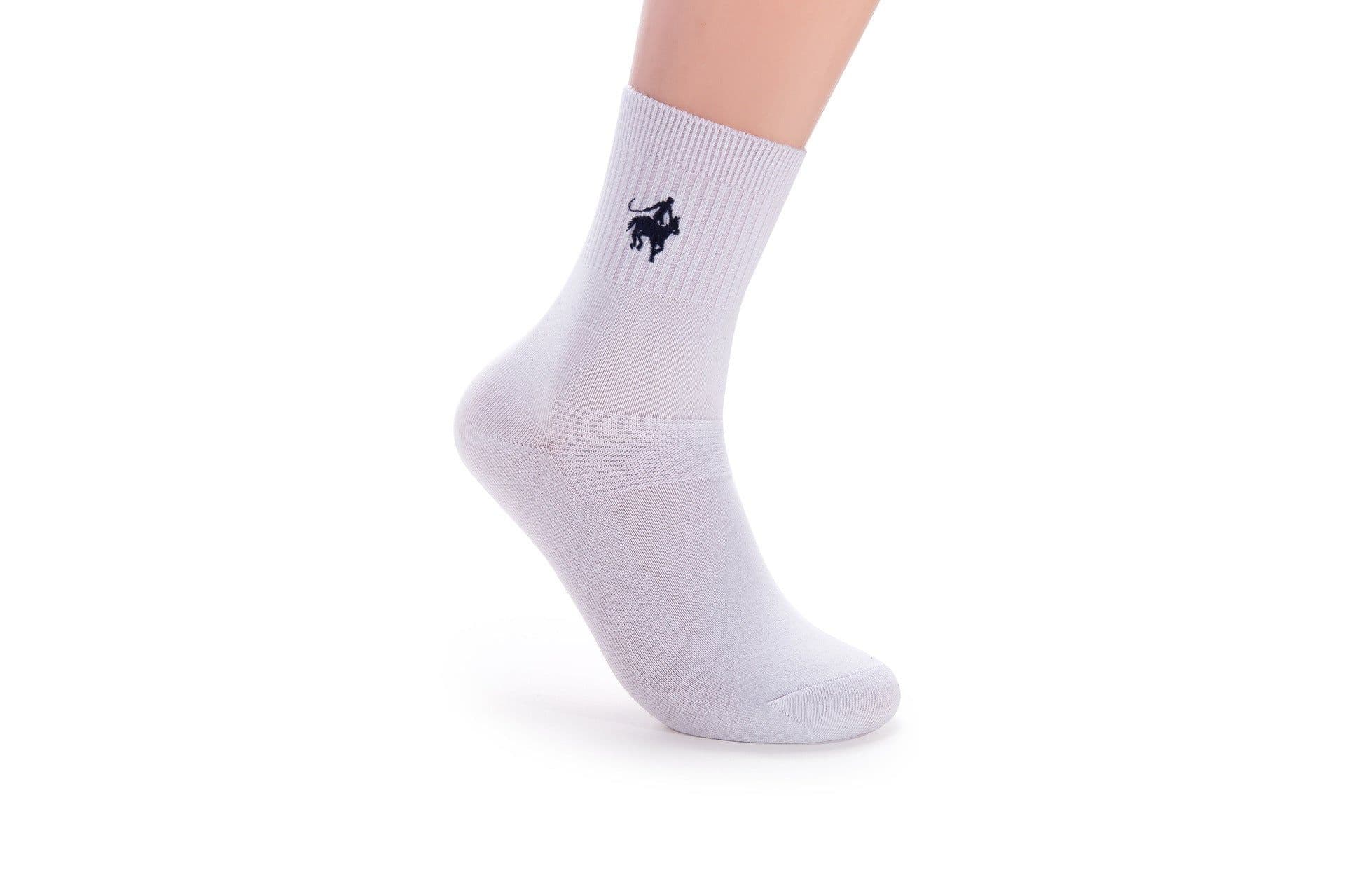 image-Men's Fashion Business Brief Cotton Socks