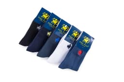 image-Men's Fashion Business Brief Cotton Socks