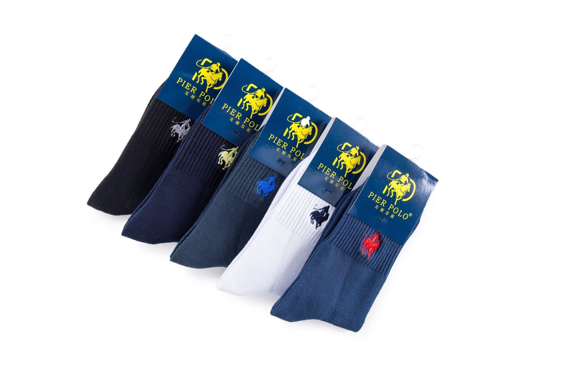 image-Men's Fashion Business Brief Cotton Socks