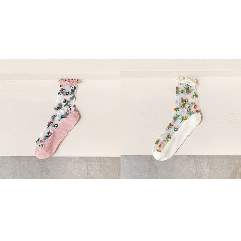 image-Women's Fashion Personality Crystal Glass Stockings