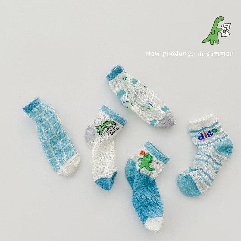 image-Cotton Bubble Mouth Lace Girls Socks